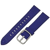 Hadley-Roma b&nd with MODE Blue 20mm Genuine Leather Watch Band