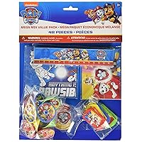 Paw Patrol Favor Pack - Pack of 48 - Multicolor Party Set for Ultimate Adventure Seekers - Perfect Kids Birthday Supplies & Decorations