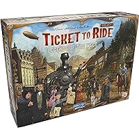 Ticket to Ride Legacy: Legends of The West Board Game - The Ultimate Train Adventure! Strategy Game, Family Game for Kids & Adults, Ages 10+, 2-5 Players, 20-90 Min Playtime, Made by Days of Wonder