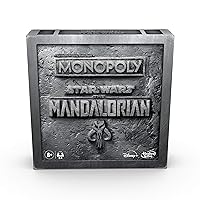 Monopoly: Star Wars The Mandalorian Edition Board Game, Protect The Child (Baby Yoda) from Imperial Enemies