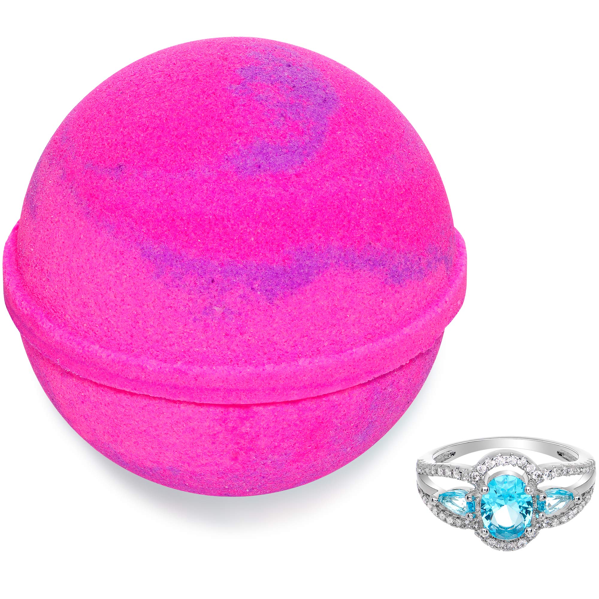Bath Bomb with Size 5 Ring Inside Love Potion Extra Large 10 oz. Made in USA
