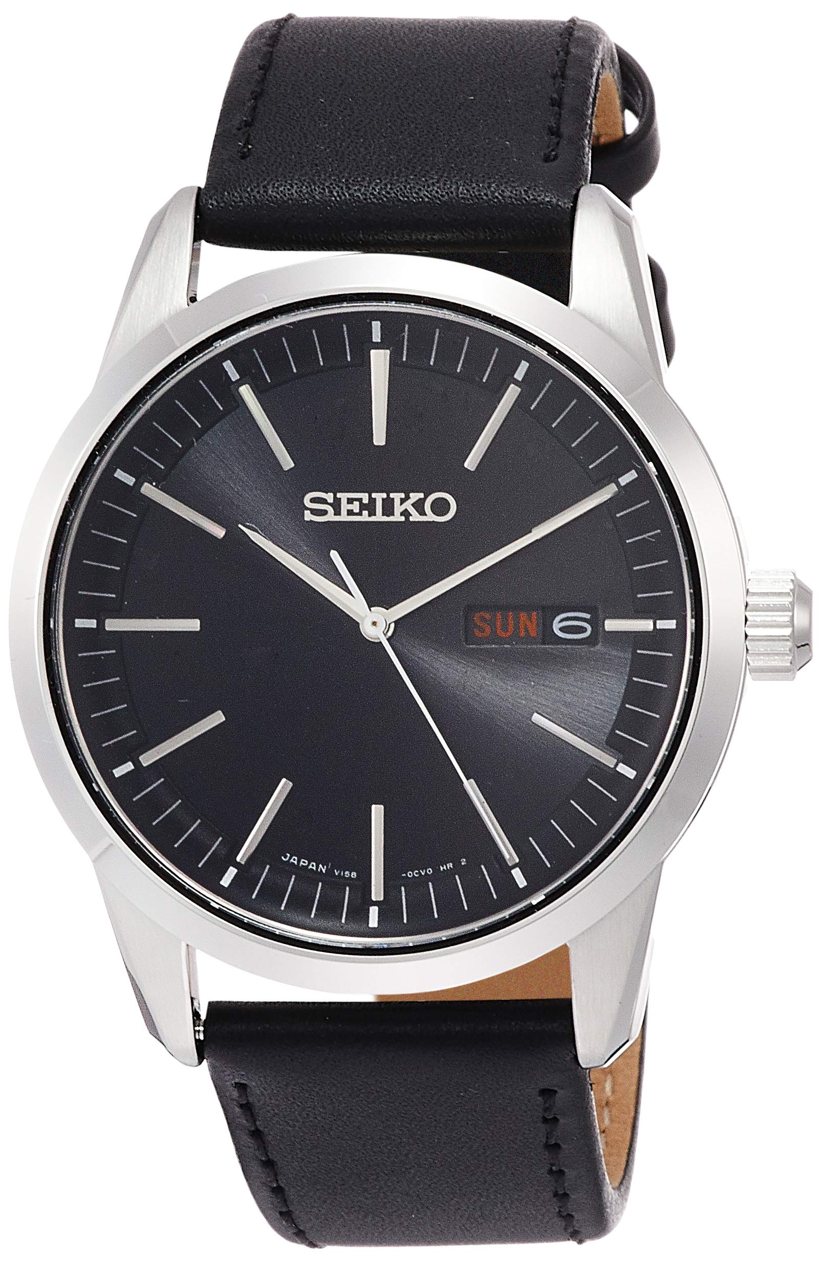 Mua Seiko Selection SBPX123 Men's Watch, Solar, Daydate, Black Dial,  Sapphire Glass, Black, Dial color - black, Solar Day Date Black Dial Watch  trên Amazon Nhật chính hãng 2023 | Fado