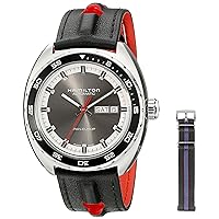 Hamilton Men's H35415781 Timeless Class Analog Display Automatic Self Wind Grey Watch