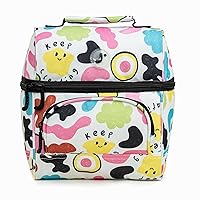 J World Corey Kids Lunch Bag. Insulated Lunch-Box for Boys Girls, Kiddo