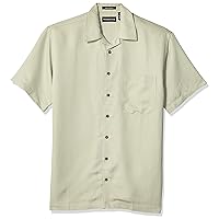 UltraClubs Men's ULTC-8980-Cabana Breeze Camp Shirt, Wedgewood 5X-Large
