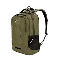 SwissGear Cecil 5505 Laptop Backpack, Olive, 18-Inch