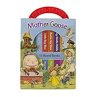 Mother Goose Deluxe My First Library 12 Board Book Block - PI Kids Mother Goose Deluxe My First Library 12 Board Book Block - PI Kids Board book