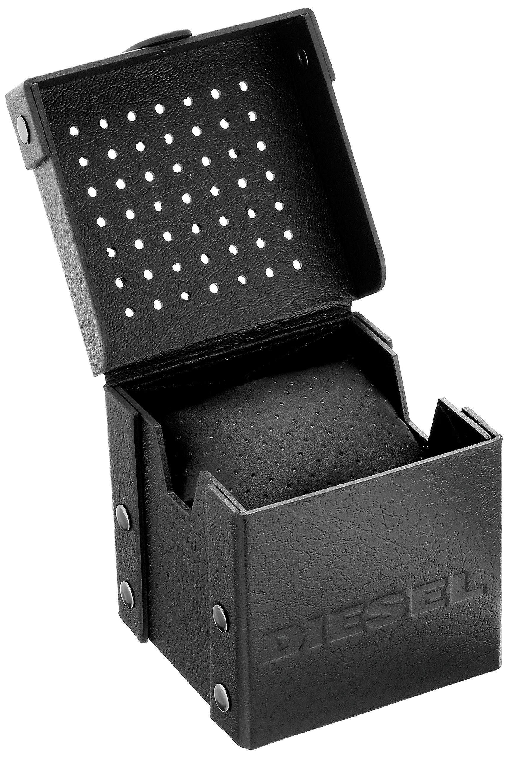Diesel Men's DZ4479 Mega Chief Analog Display Quartz Black Watch