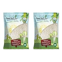 Food to Live Organic Long Grain White Rice, 16 Pounds – Non-GMO, Vegan, Kosher. Easy to Cook. Stays Separate and Fluffy. Low in Fat. Contains Iron. Perfect for Stuffing, Pilafs, Salads.