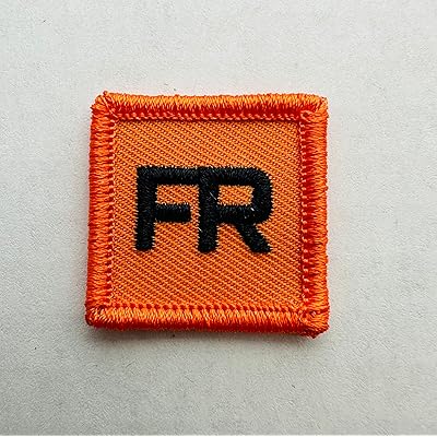 Mua 10 Replacement FR Clothing Patches (Orange FR) trên  Mỹ