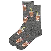 Hot Sox Women's Fun Food & Drink Crew Socks-1 Pair Pack-Cool & Cute Pop Culture Gifts