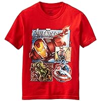 Marvel Ironman Boys' Iron Avenger T-Shirt