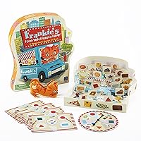Frankie's Food Truck Fiasco Game, Shape Matching Award-Winning Board Game for Preschoolers & Toddlers, For 2-4 Players, Fun Family Game for Kids Ages 4+