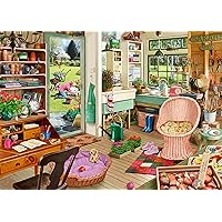 Ravensburger My Haven No.8: The Garden Shed 1000 Piece Jigsaw Puzzle for Adults - 12000126 - Handcrafted Tooling, Made in Germany, Every Piece Fits Together Perfectly