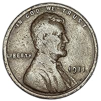 1911 P Wheat Cent Penny Good