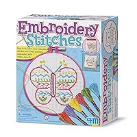 4M Embroidery Stitches Kit, 14 X 14centimeters, Multicolor