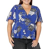 City Chic Women's Apparel Women's City Chic Plus Size Top La Fleur