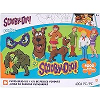 Perler Deluxe Box Scooby Doo Fuse Bead Kit for Kids and Adults, Multicolor 4006 Piece, Small