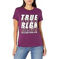 True Religion Women's Foil Logo Slim Crew Tee