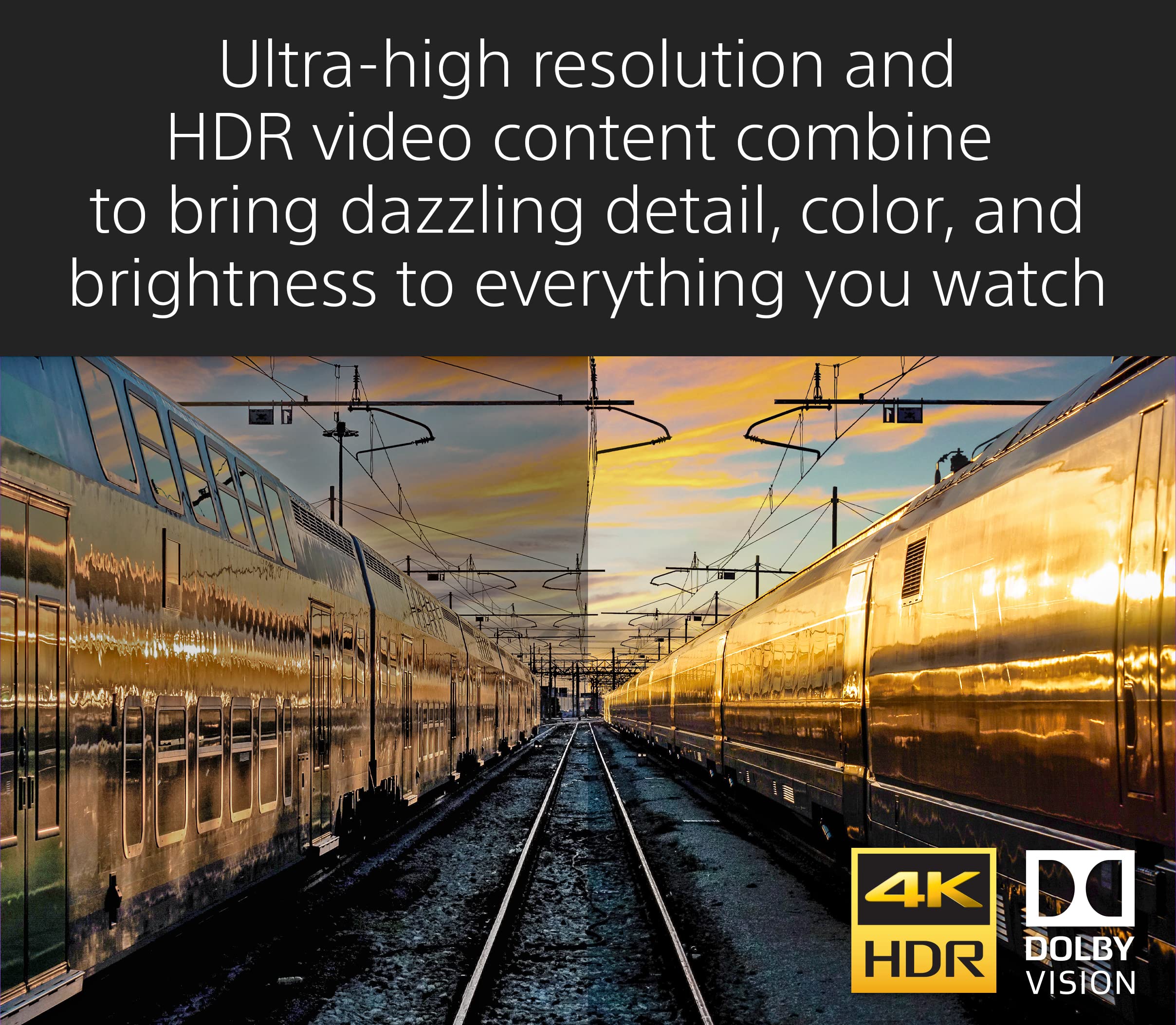 Sony 50 Inch 4K Ultra HD TV X85K Series: LED Smart Google TV with Dolby Vision HDR and Native 120HZ Refresh Rate KD50X85K- Latest Model, Black