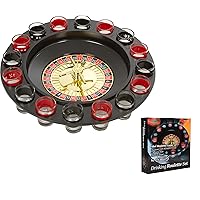 16pc Shot Roulette Game Set - Shot Spinning Drinking Game
