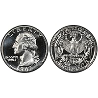 1962 P U.S. Gem Proof Silver Quarter Hand Selected Quarter Proof US Mint