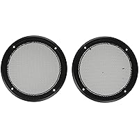Hogtunes Rear-RM Grill Replacement Rear Speaker Grills for 2014-Current Harley-Davidson Ultra Touring Models
