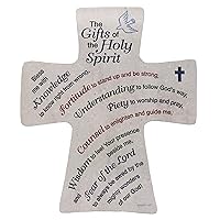 Abbey Gift Gifts of The Holy Spirit Plaque, Multicolor, 6 x 7.13