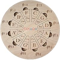Music theory Learn circle of fifths music note handmade Montessori hand on music activity