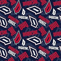 Duquesne University Cotton Fabric with New Tone ON Tone Design Newest Pattern