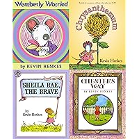 Kevin Henkes Set of 4 Picture Books (Chrysanthemum ~ Wembley Worried ~ Chester's Way ~ Sheila Rae, The Brave) Kevin Henkes Set of 4 Picture Books (Chrysanthemum ~ Wembley Worried ~ Chester's Way ~ Sheila Rae, The Brave) Paperback