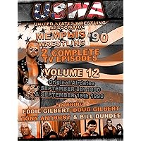 USWA Memphis Wrestling 2 TV Episodes 1990 Vol 12