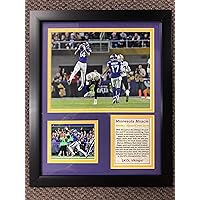 Minneapolis Miracle - Minnesota Vikings NFL Divisional Playoff 2018 Collectible | Framed Photo Collage Wall Art Decor - 12