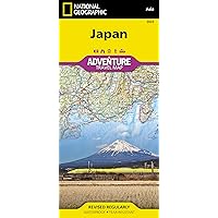 Japan Map (National Geographic Adventure Map, 3023)