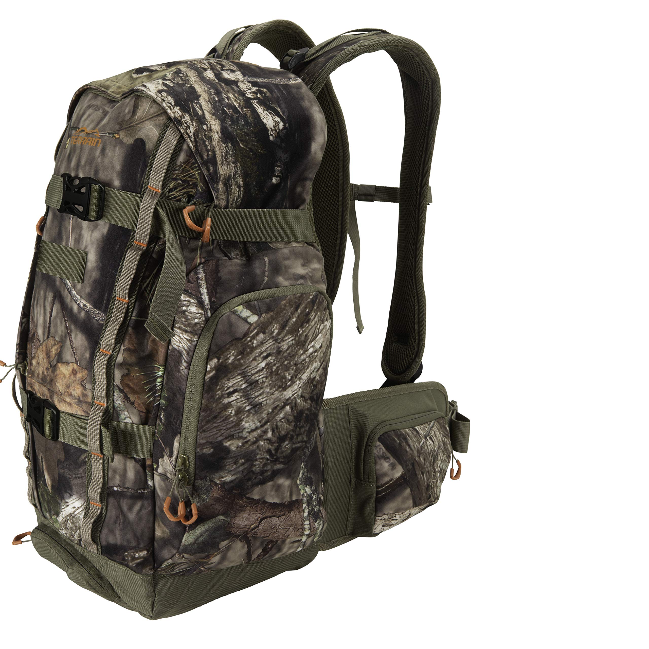 Allen Company unisex adult Knoll Terrain 30L up Daypack, Olive and Mossy Oak Break-Up Country, One Size US