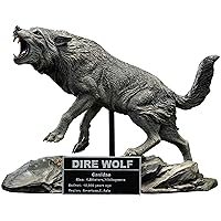 Wonders of The Wild Series: Dire Wolf Polyresin Statue