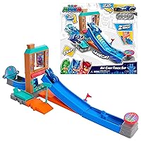PJ Masks Die Cast Playset for 1:43 Scale Vehicles, Kids Toys for Ages 3 Up by Just Play