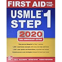 First Aid For the USMLE Step 1 2020, Thirtieth Edition First Aid For the USMLE Step 1 2020, Thirtieth Edition Paperback Kindle