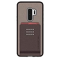 Ghostek Exec Magnetic Wallet Phone Case Designed for Galaxy S9 Plus S9+ (6.2 Inch) - (Brown)