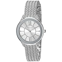 Women's Premium Crystal Accented Mesh Bracelet Watch