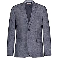 Tommy Hilfiger Boys' Blazer Suit Jacket, Button Closure, Notch Lapel & Front Flap Pockets