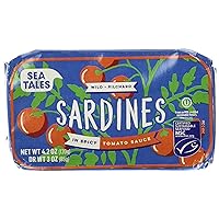 Sea Tales Sardines in Spicy Tomato Sauce, 4.2 OZ