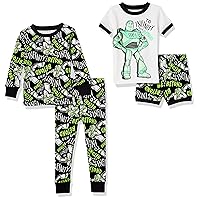 Amazon Essentials Disney | Marvel | Star Wars Babies, Toddlers, and Boys' Pajama Set (Previously Spotted Zebra), Multipacks