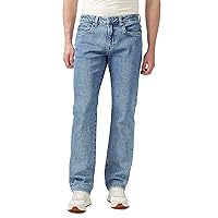 Buffalo David Bitton Men's Relaxed Straight Leg Driven Jean with Stretch Fabric