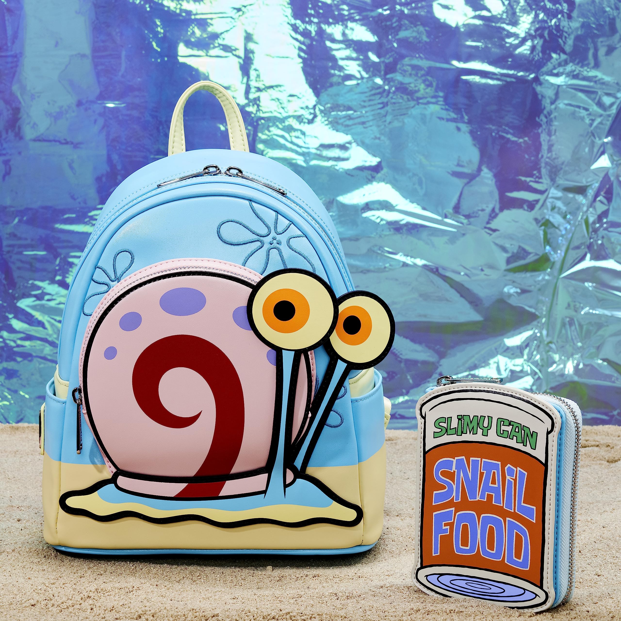 Loungefly Spongebob: Gary Cosplay Mini-Backpack, Amazon Exclusive