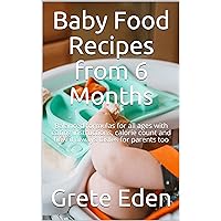 Baby Food Recipes from 6 Months: Balanced formulas for all ages with eating instructions, calorie count and how it always tastes for parents too Baby Food Recipes from 6 Months: Balanced formulas for all ages with eating instructions, calorie count and how it always tastes for parents too Kindle Paperback