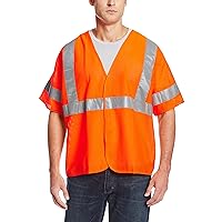 Jackson Safety ANSI Class 3 Mesh Standard Style Polyester Safety Vest with Silver Reflective