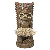 Design Toscano Pau Hana Hawaiian Tiki Totem Statue