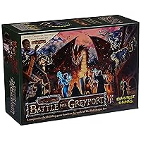 Slugfest Games: Battle for Greyport, Cooperative Strategy Board Game, For 2 to 5 Players, 40 to 100 Minute Play Time, Ages 12 and up