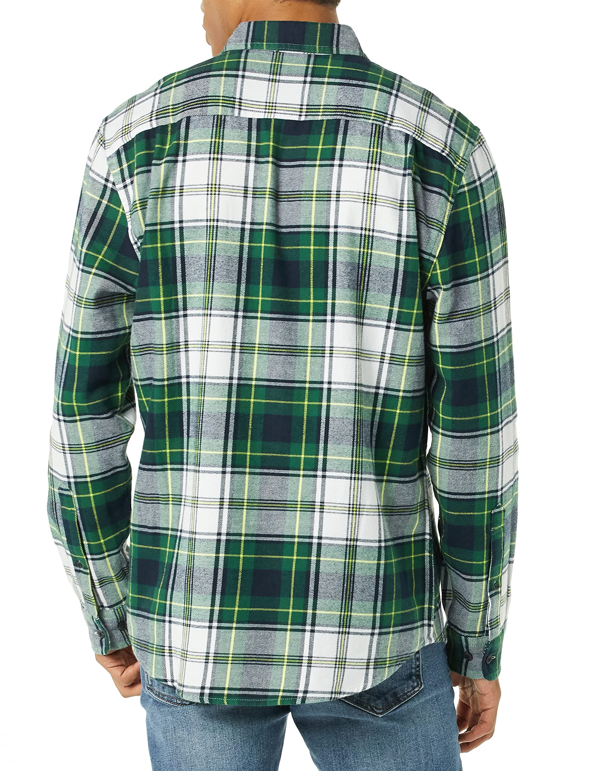 Amazon Essentials Men's Long-Sleeve Flannel Shirt (Available in Big & Tall)